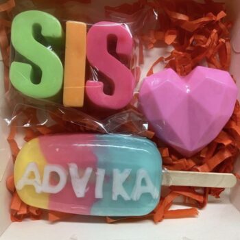 Customized Rakhi Theme Soap Hamper