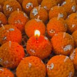 Laddu Diwali Candle Set