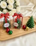 Christmas Tree Candle Favors