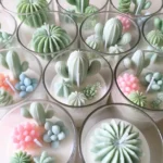 Terrarium Cactus candle in a glass’