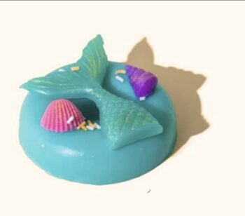 Mermaid donut soap