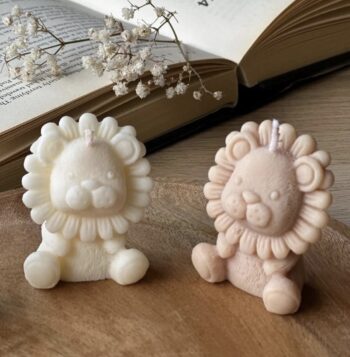 Decorative sculptural candles