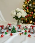 Christmas Tree Candle Favors