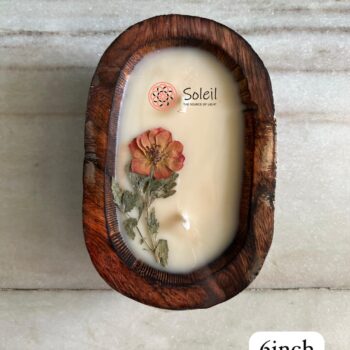 Dough Bowl Hand-Poured Candle – Small