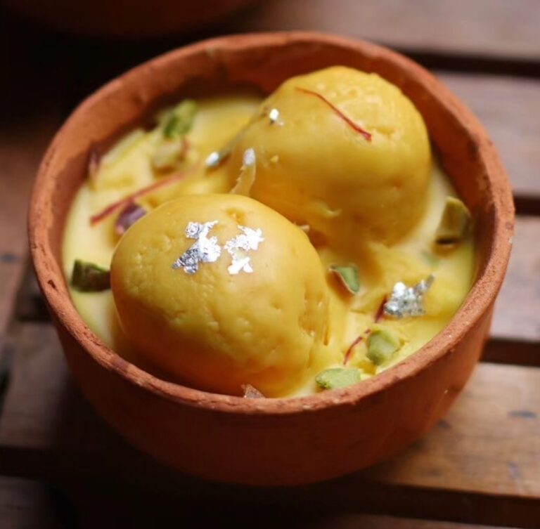 Rasmalai candle.