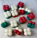 Handmade Aromatherapy Cube Shaped Christmas Candles