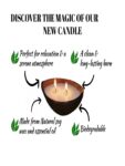 Coconut Shell Candle.