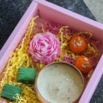 Peony Glow & Laddoo Delight Gift Hamper